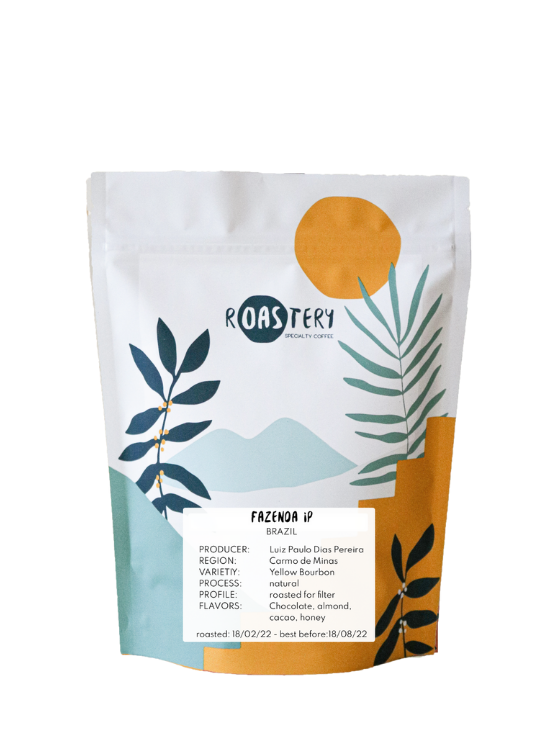 OAS Roastery Fazenda IP Filter kaffebönor 250g
