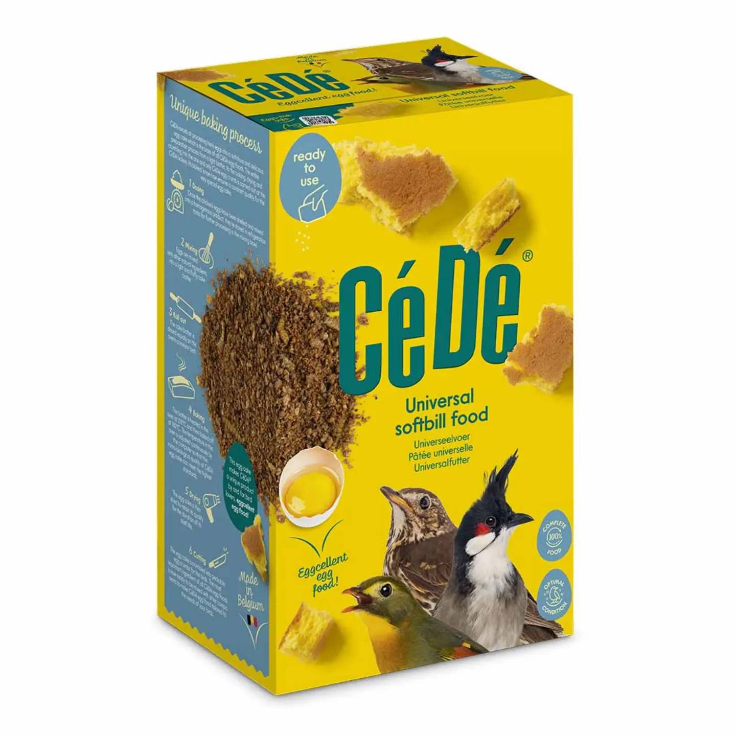 CéDé Universalfoder för Frukt och Insektsätande Fåglar 1 kg