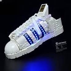 GC ljuskit för Lego Adidas Originals Superstar 10282 (Lego-set ingår inte) (Classic)