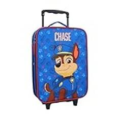 mybagstory - Resväska - Paw Patrol - blå - barn - bagage - resor - semester - pojke resväska - storlek 42 cm - hjul - presentidé, Pat Patrol - blå, 42 cm (L) x 32 cm (W) x 11 cm (H), Klassisk