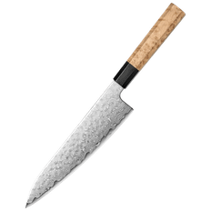 Ao bōzu | Gyuto 210 mm | Japansk kokkekniv | Blue 2 / Aogami 2 & Damaskus49