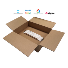 2m aluprofil GROOVE14 EE7F/TY - Ubehandlet aluminium, indbygget, LED skinne
