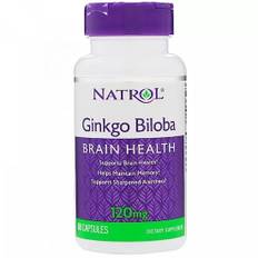 Natrol- Ginkgo Biloba, 120 mg, 60 Capsules.