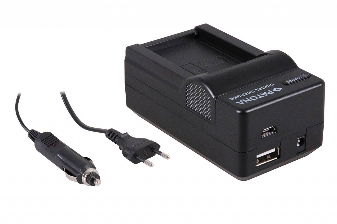 4-i-1 oplader til Canon LPE12 LP-E12 Canon EOS M