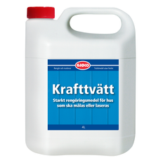 Gjøco Krafttvätt - Underhållstvätt som håller ditt hus fint länge.