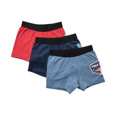 LEGO kidswear/LEGO børnetøj Lwagan 100 3-pack Boxers Stl. 140/146 pojkar - Trosor Från Magasin - Blå (140/146)