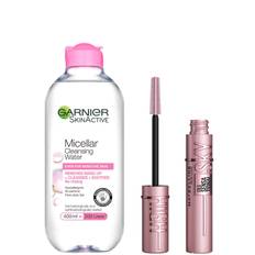 Maybelline Sky High Mascara and Garnier Micellar Water Set