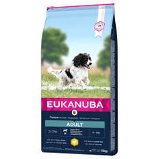 Økonomipakker: Eukanuba Size tørfoder - Adult Medium Breed Kylling (2 x 15 kg)