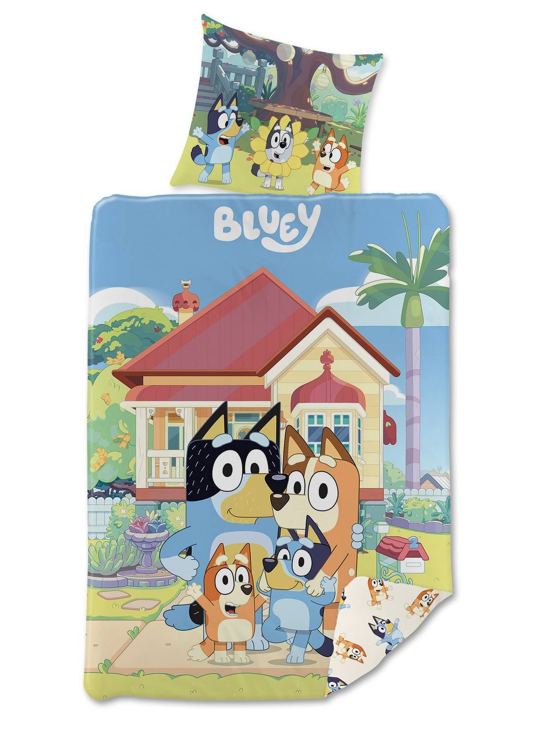 Bluey Bäddset 150x210cm - Bluey - Leksaksaffären