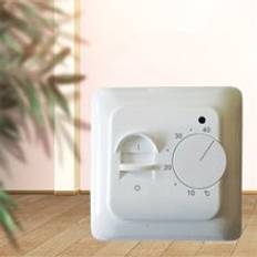 M5 bästa pris värme el golvvärme manuell rumstermostat varm golvkabel 220v 16a temperaturregulator