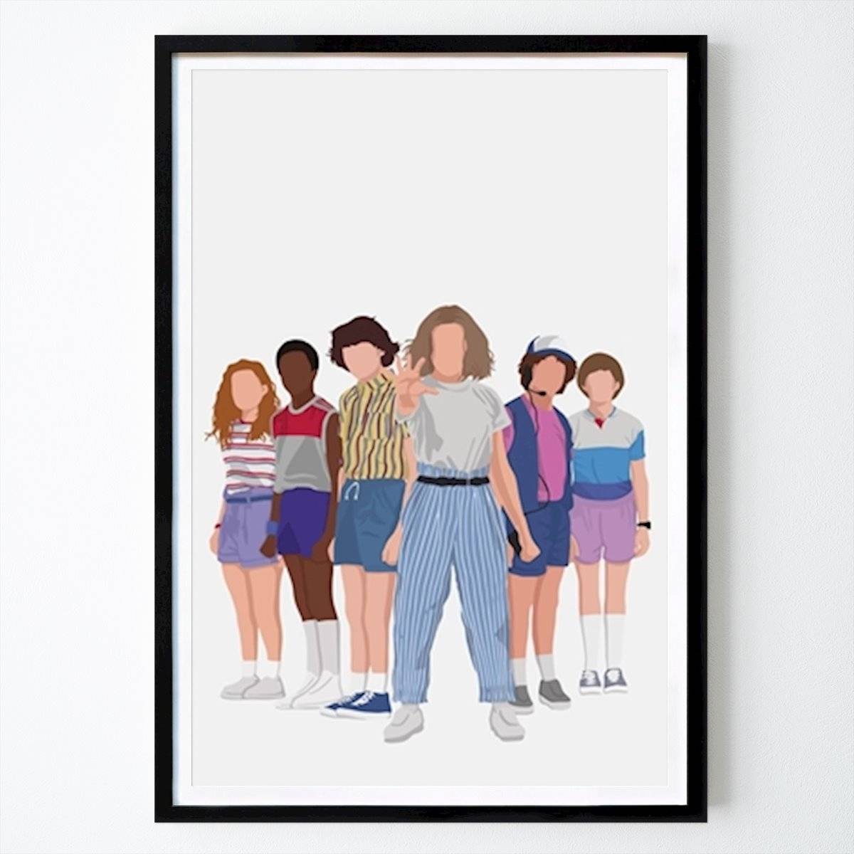 Stranger Things - Poster av Kelas Ilakes - Pop Art