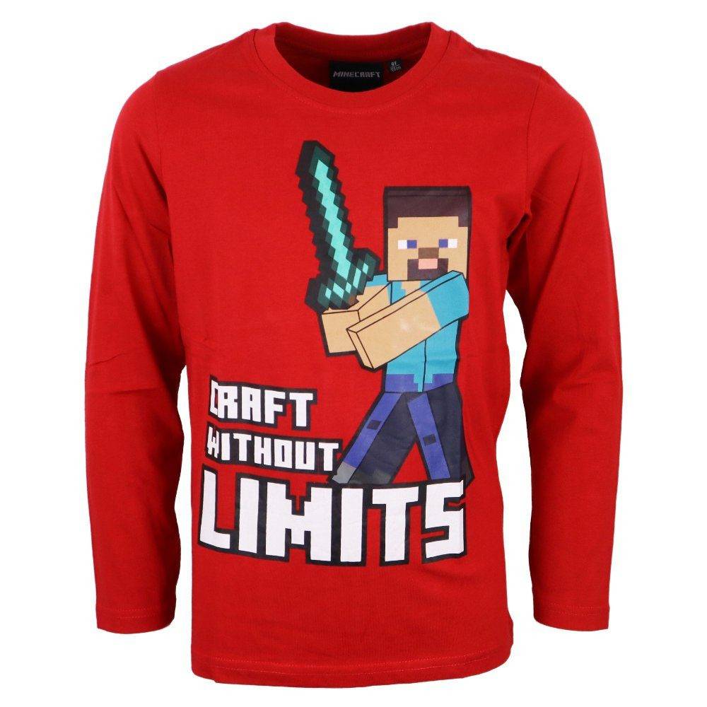 Minecraft barntröja med lång ärm, 10 år