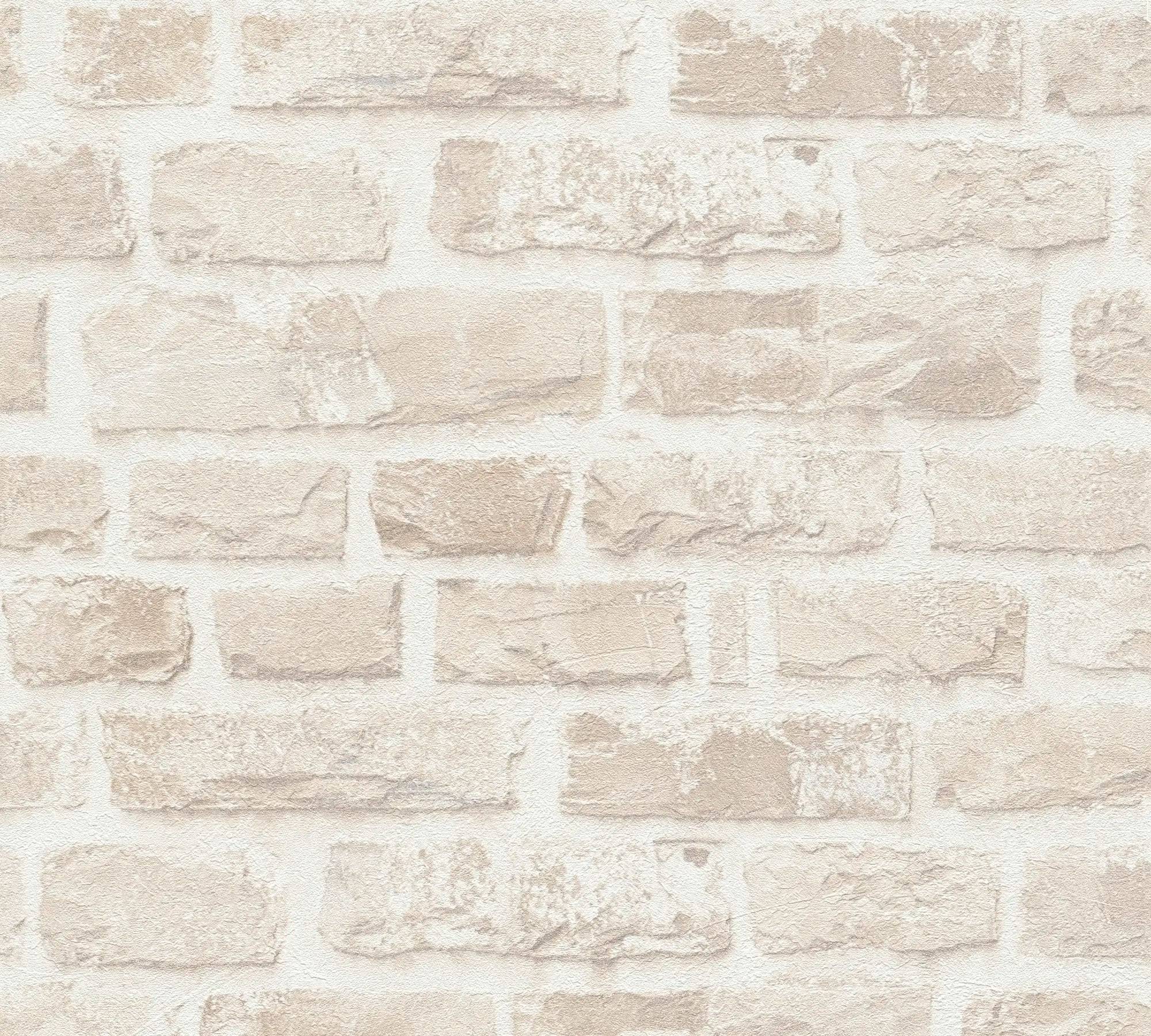 Brick Heritage Tapet - Sand Dune