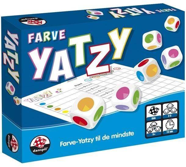 Farve-Yatzy Danspil spil og brætspil 14008