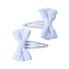 Lil' Atelier Facc-Himana 2-pak hair clips - Zen Blue