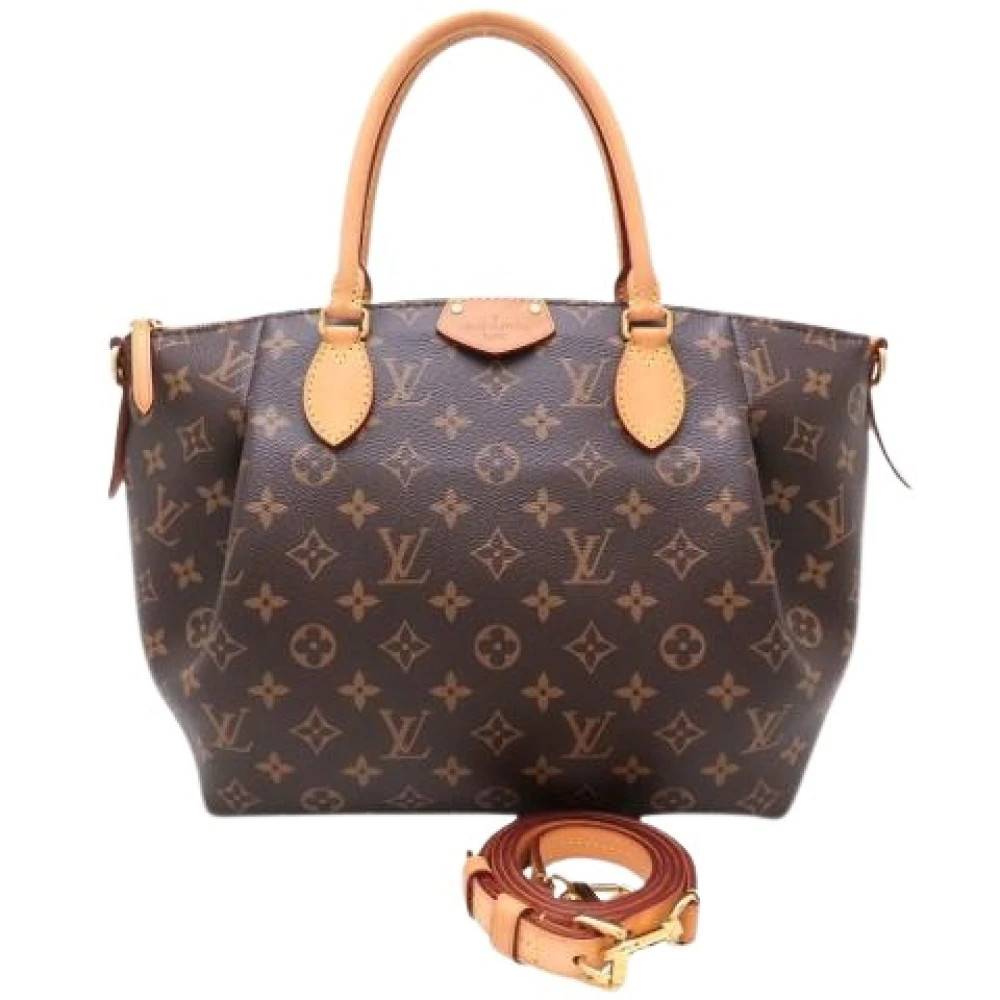 Louis Vuitton Vintage Pre-owned Canvas Håndtaske - Vintage - Dame - Brun - ONE SIZE -