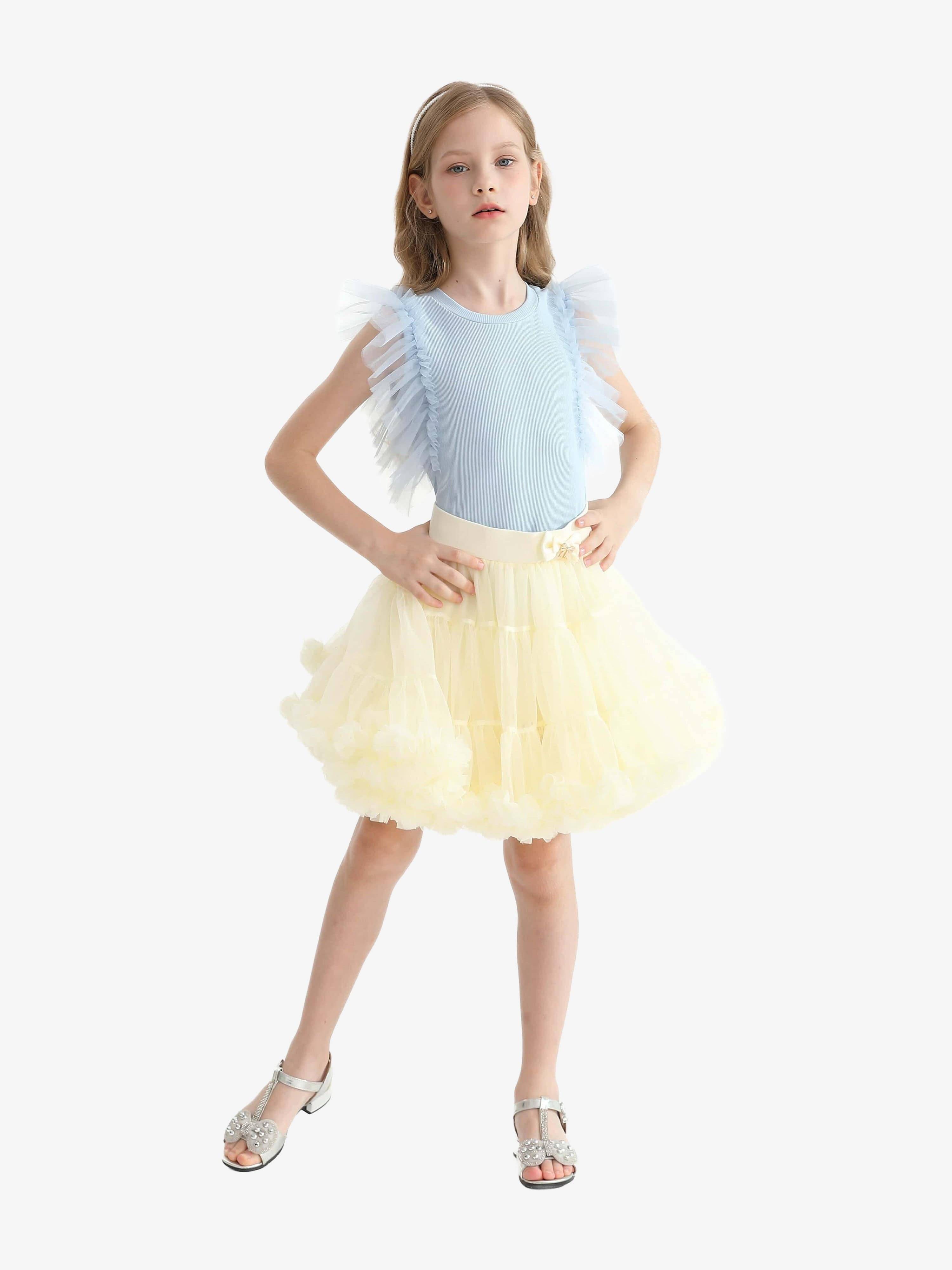 Multicolor Pomona Ruffle Skirt Outfit - Multicoloured / 7Y-8Y (7Y-8Y)
