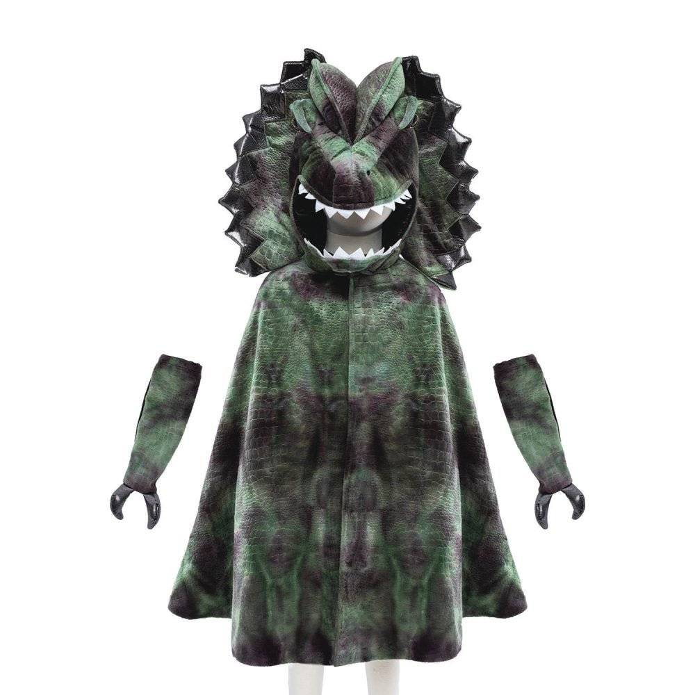 Udklædning, Dilophosaurus kappe - 4-6 år.