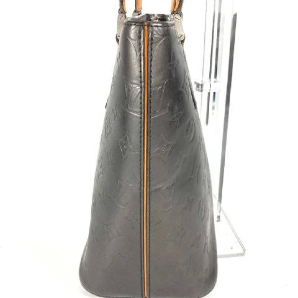 Louis Vuitton Vintage Pre-owned Vintage Monogram Mat Tote Bag - Vintage - Dame - Sort - ONE SIZE - Uld