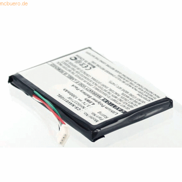 k.A. Akku für Navigon 8110 Li-Pol 3,7 Volt 1300 mAh schwarz