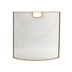Iron Fire Screen - Brass