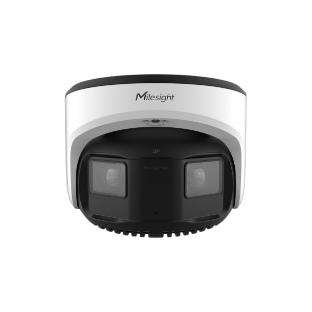 Milesight AI Dual-sensor 4K AI 180° Panorama - Hvid