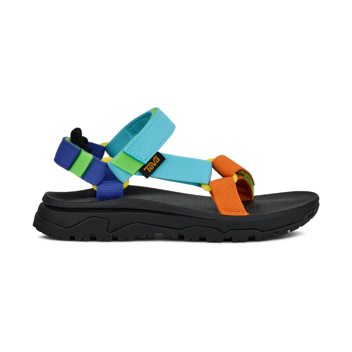 Teva Hurricane XLt3 Sandal, Junior (Neon Multi) - Multi - 33-34