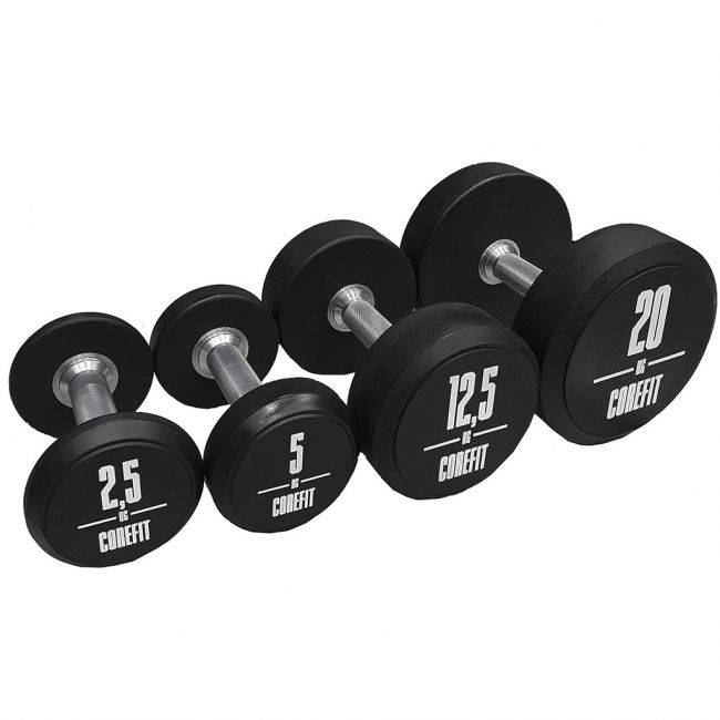 Corefit® Polyurethan hantel 47,5 kg