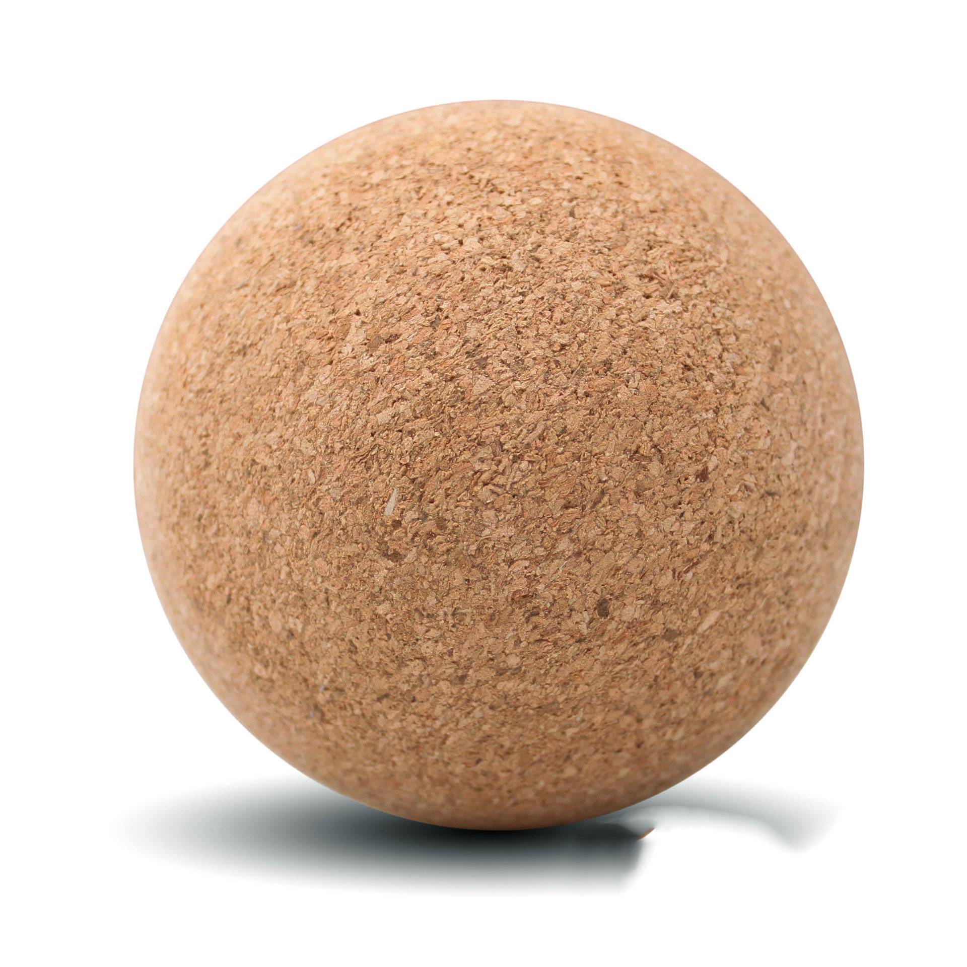 Kork massagebold til "All round massage" 8,0 cm i diameter.