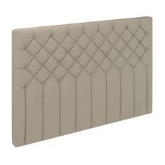 Kinnabädden - Jupiter Chesterfield Vägghängd Sänggavel Sand 180cm från Sleepo - Beige (BxHxD: 180x108x8cm)