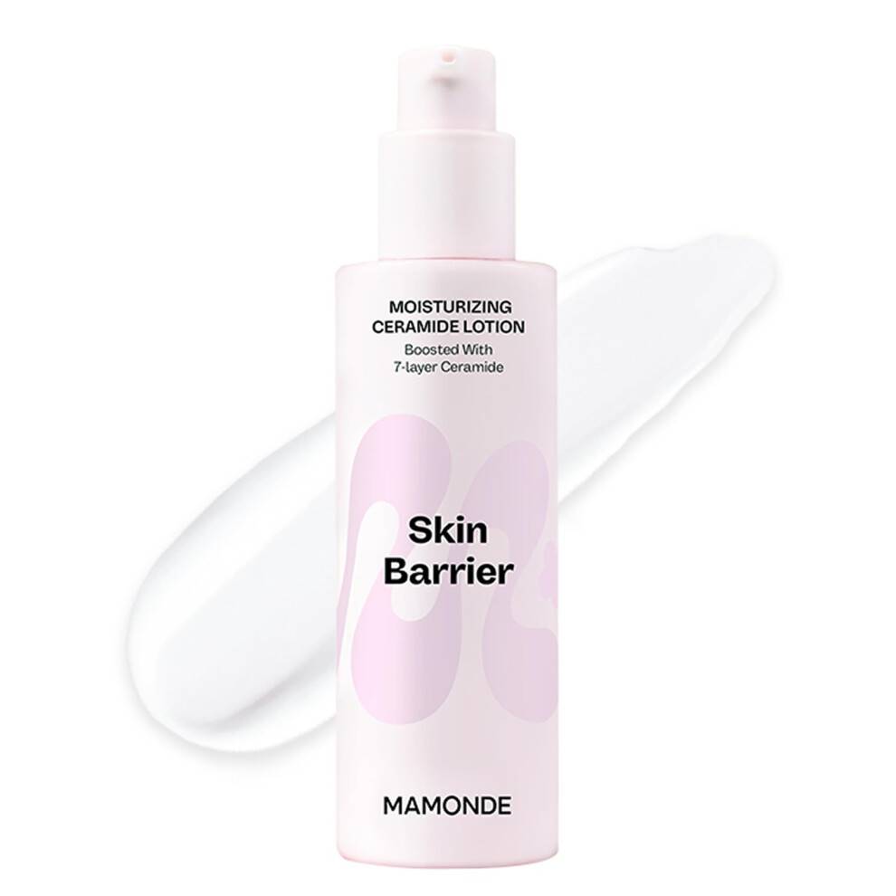 MAMONDE Fuktbarriär Hibiskus Biotika Ceramid Lotion | Närande, Hydrerande Lätt Koreansk Ansiktslotion