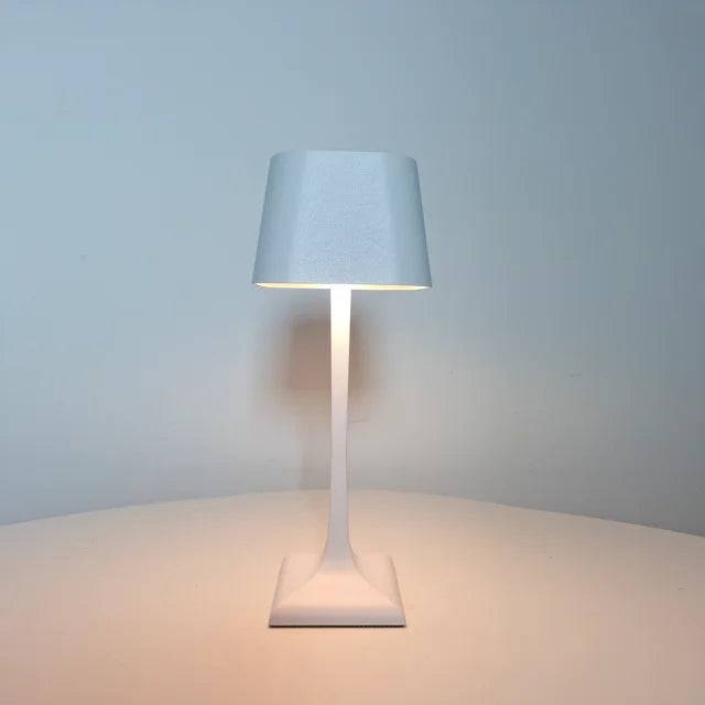 LumiSquare – Flexibele LED Tafellamp met USB - Vit