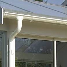 För Veranda Med Pulpettak Takavvattning För Pulpettak 18,4 M²