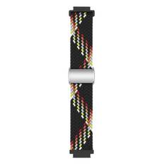 Flettet magnetisk urrem Garmin Forerunner 265S - Black Rainbow