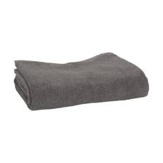 CASA Living Håndklæde - B 70 x L 140 cm - 100% økologisk bomuld - Grå