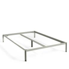HAY Connect Sengeramme - Connect Bed - Warm Grey - 140x200cm