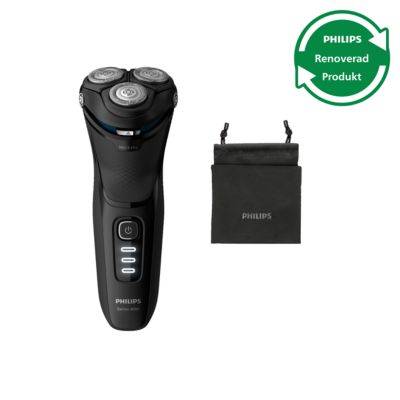 Philips Shaver series 3000 - Rakapparat för våt- eller torrakning, 3000-serien - S3233/52R1