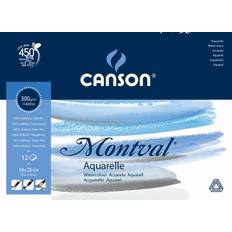 Canson Montval Akvarellblock Gf 18x25CM