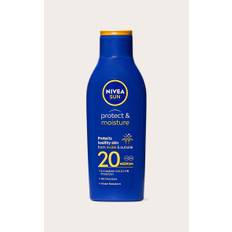 Nivea Sun Protect & Moisture Sun Lotion SPF 20 200ml, White - One Size