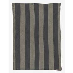 Mette Ditmer ELVIRA tea towel - Kökstextilier - DARK GREY / grey