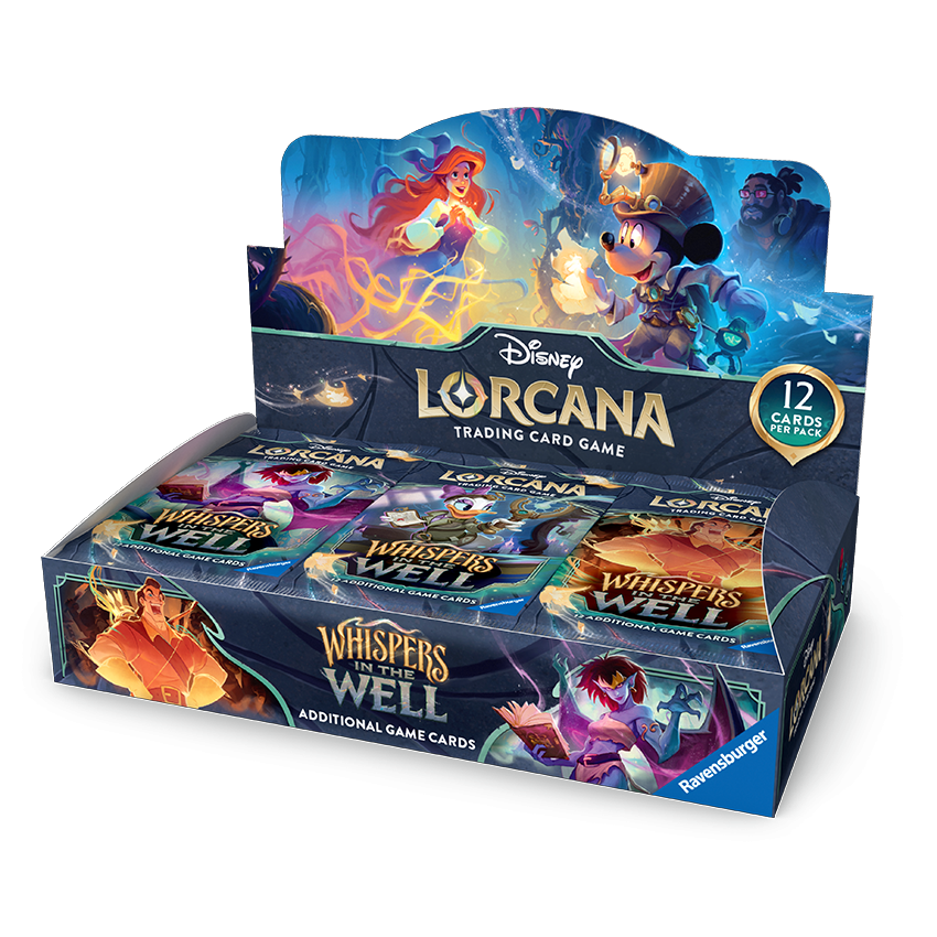 Disney Lorcana: Whispers in the Well Booster Box (24 pack)