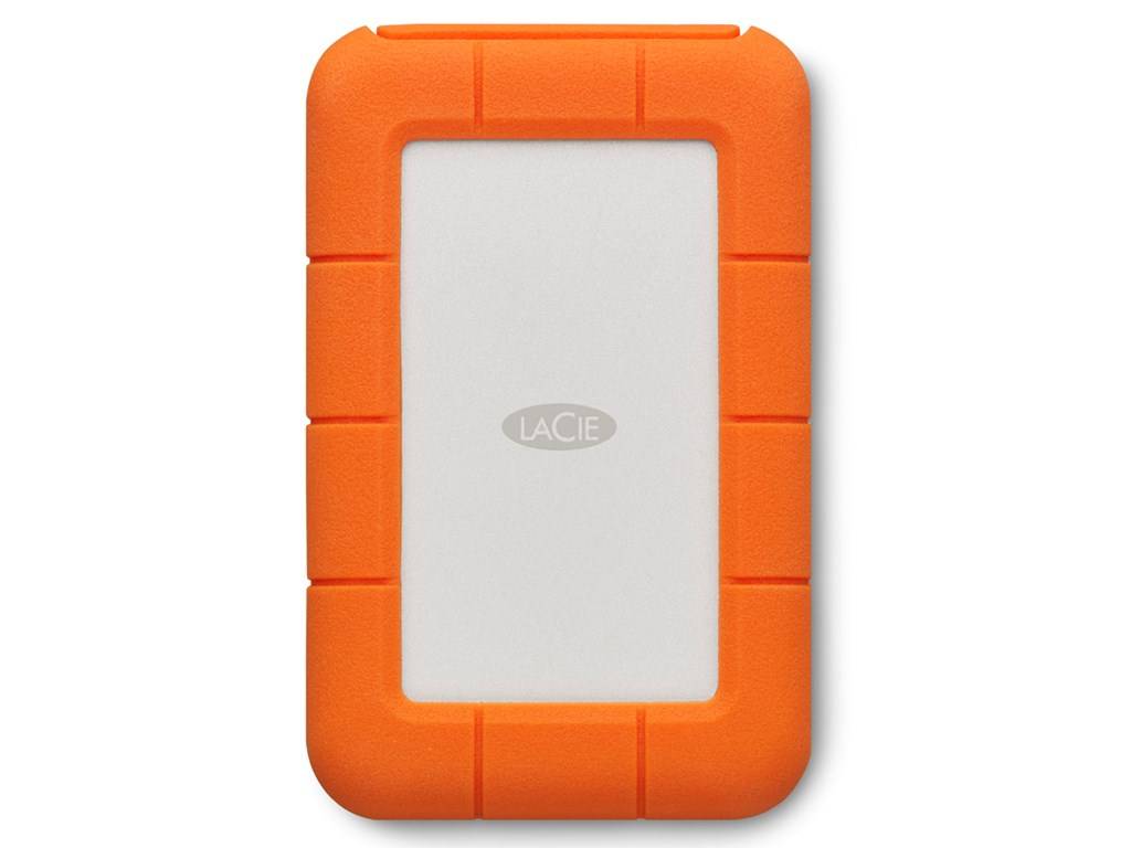 LaCie 2TB USB 3.1 Gen 1 Type-C Rugged Secure Portable Hard Drive