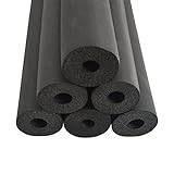 Frysskydd Värmebevarande Skumrör Rörisolering Skumrör 6mm, 43mm, 50mm, 63mm, 75mm Tums Id Vattenrör Isolering Wrap Utomhus Gummirör Rörisolering / 1st (Size : ID 75mm*20mm*1.8m)