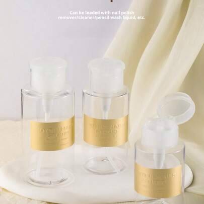 150/200/300 ml premium japanskt mildt nagellacksborttagningsset, komplett startkit för nagelsalong, stor bulkflaska med pumpflaska, lämplig för hem- o