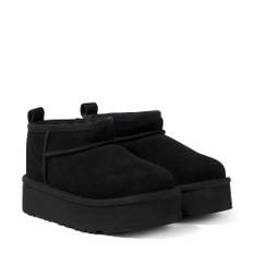 UGG Kids Classic Ultra Mini suede platform boots