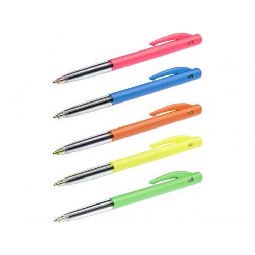 Kulpenna BIC Clic M10 Pastell 1,0 blå