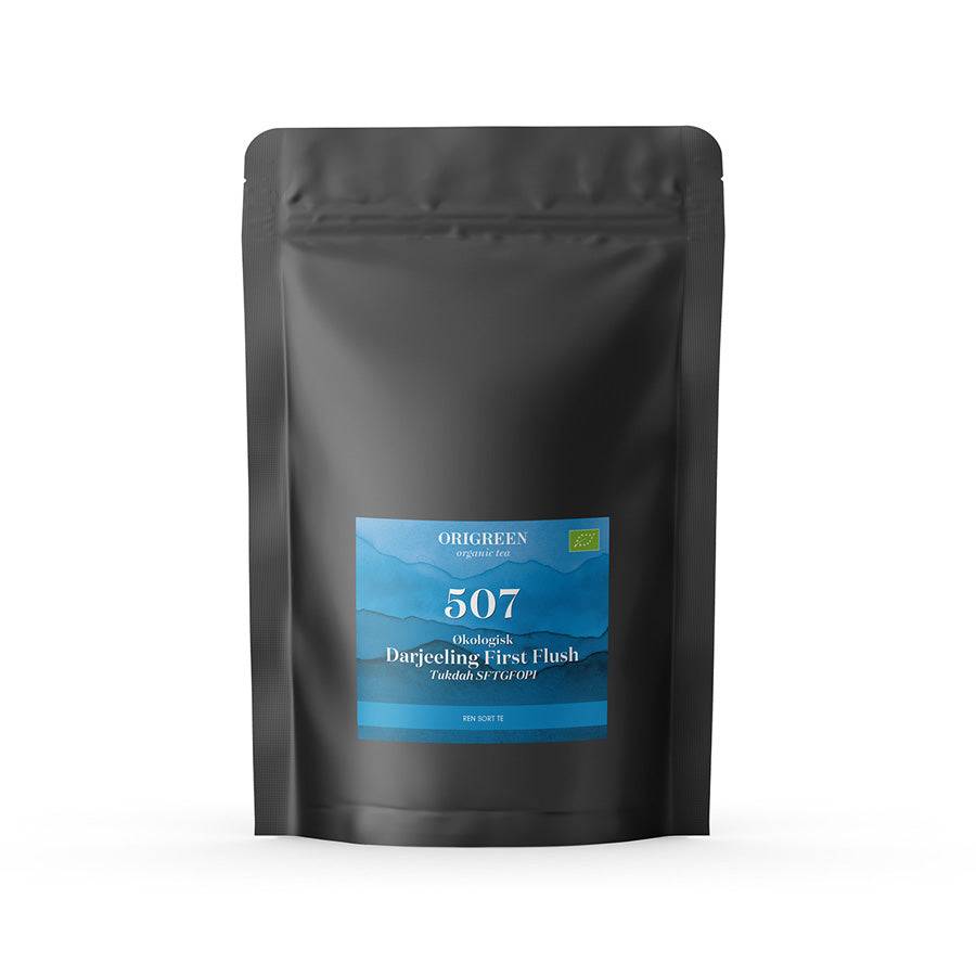 507 - Økologisk First Flush Darjeeling Tukdah SFTGFOP1.