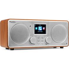 Audizio Foza WLAN-Internet-Stereo-Radio mit DAB+ Silber