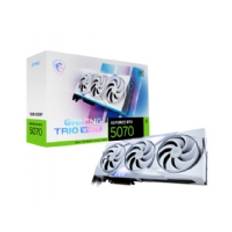 MSI GeForce RTX 5070 12G GAMING TRIO OC - Grafikkort - GeForce RTX 5070 - 12 GB GDDR7 - PCI Express 5.0 - 3 x DisplayPort, HDMI - hvid
