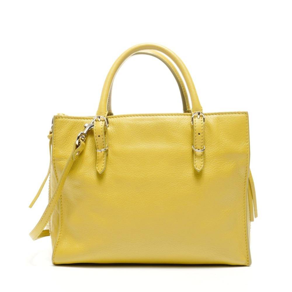 Balenciaga Vintage Tote Stl. - Totebags Från Magasin - Yellow (L 17cm x W 22cm x D 9cm)
